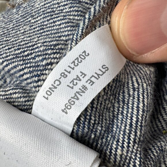 Madewell Jean Mens Size 34x32 Slim Fit Coyle Wash Raw Japanese Red Line Selvedge - Picture 14 of 16